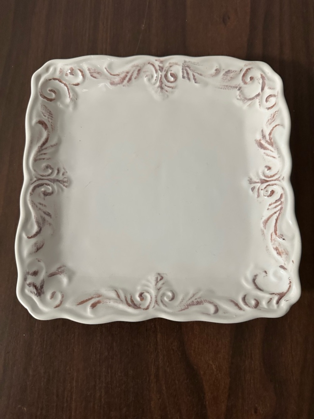 Maxcera Square Ceramic Plate